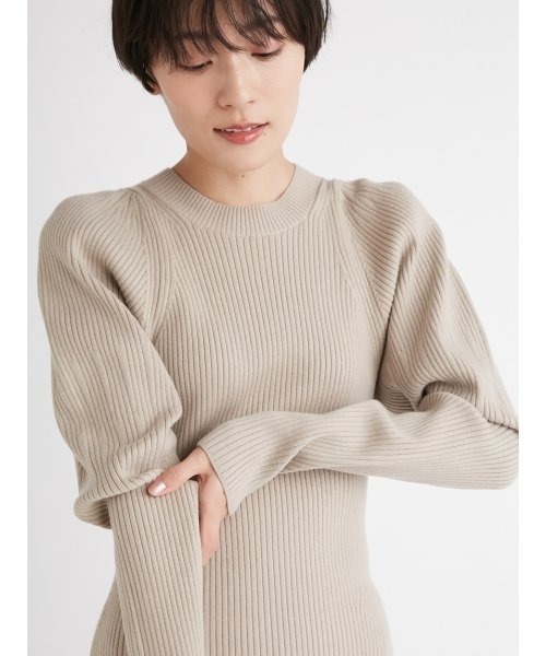 「FRAY I.D」 ニットワンピース ONE SIZE ブラウン レディース_画像9