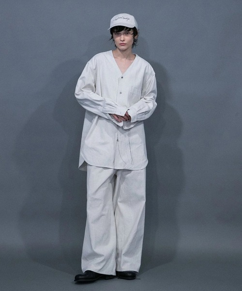 「my beautiful landlet」 ノーカラージャケット 0 ベージュ レディース_画像5