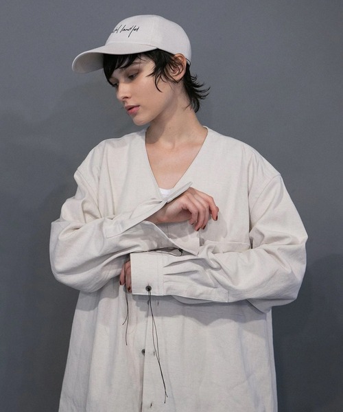 「my beautiful landlet」 ノーカラージャケット 0 ベージュ レディース_画像8