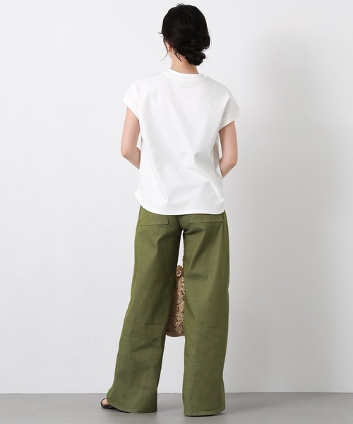 tシャツ ＭＡＲＩＮＥフリンジT レディースの画像