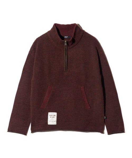 glamb（グラム） セーター ニット High Neck Half Zip Knit
