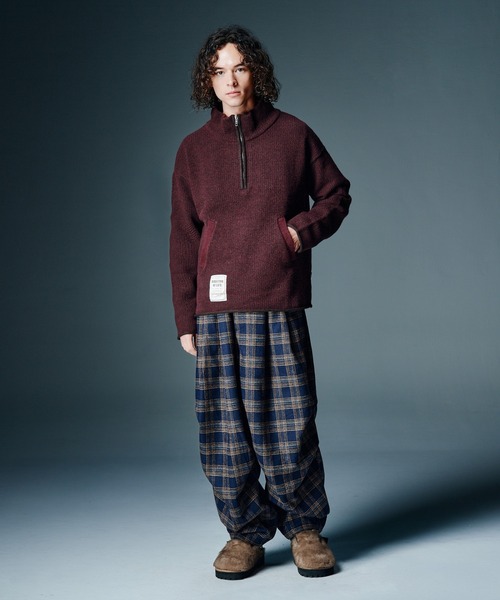 glamb（グラム） セーター ニット High Neck Half Zip Knit