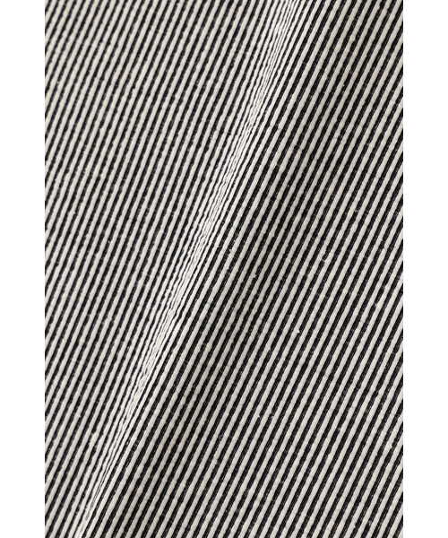 「human woman」 7分袖ブラウス MEDIUM ダークインディゴブルー レディース_画像2