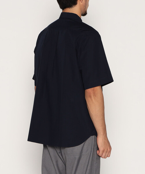 DANTON 半袖シャツ ブラック サイズ38 Danton（ダントン） 半袖シャツ 38 サックスブルー メンズ : ZOZOTOWN