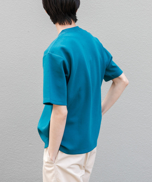 「FORK&SPOON」 半袖Tシャツ 5 ブルー メンズ_画像3