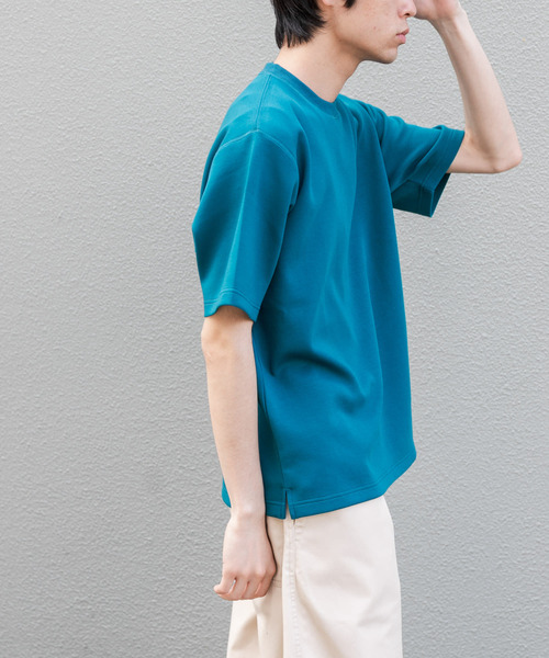 「FORK&SPOON」 半袖Tシャツ 5 ブルー メンズ_画像5