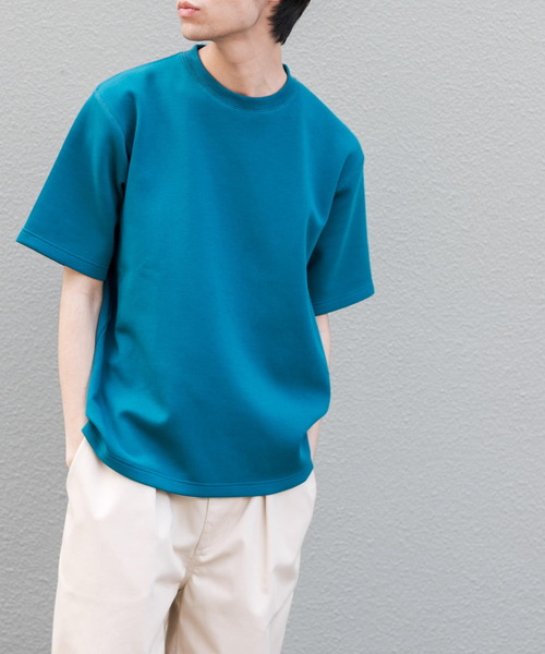 「FORK&SPOON」 半袖Tシャツ 5 ブルー メンズ_画像6