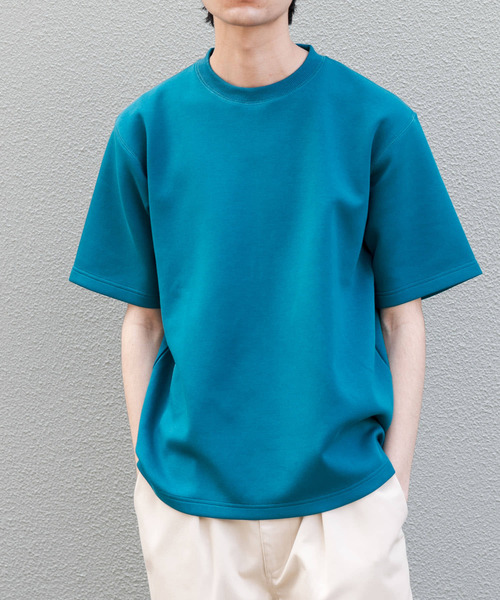「FORK&SPOON」 半袖Tシャツ 5 ブルー メンズ_画像7