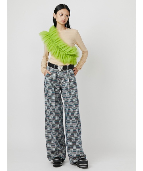 「PAMEO POSE」 パンツ MEDIUM ブルー レディース_画像9