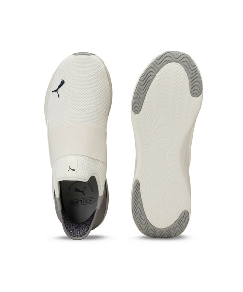 「PUMA」 ローカットスニーカー 24.5cm ブラック×ゴールド レディース_画像4