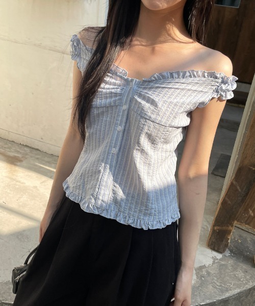 ブラウス シャツ ノースリーブブラウス レディース | FAVORITO