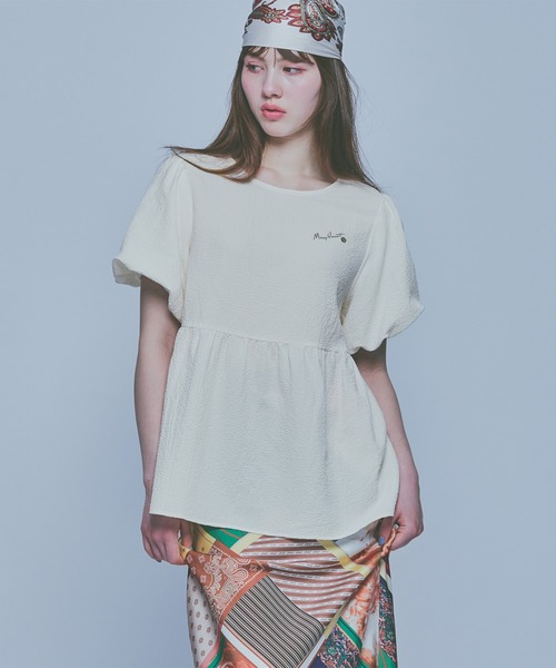 MARY QUANT（マリークヮント） ブラウス シャツ 半袖 マリークワント