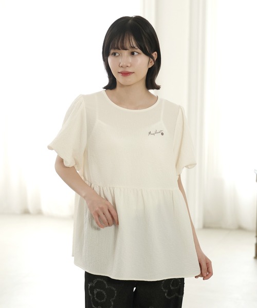 MARY QUANT（マリークヮント） ブラウス シャツ 半袖 マリークワント