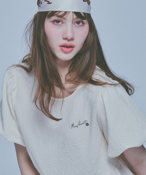 MARY QUANT（マリークヮント） ブラウス シャツ 半袖 マリークワント