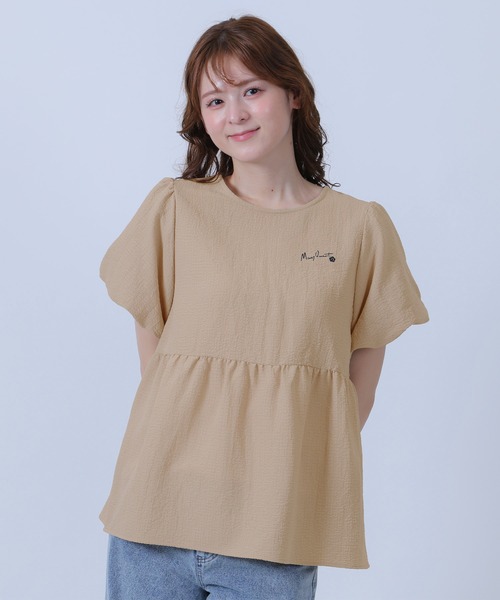 MARY QUANT（マリークヮント） ブラウス シャツ 半袖 マリークワント