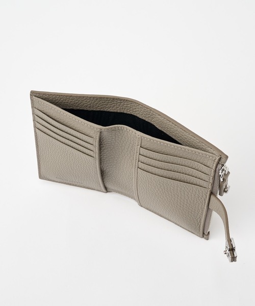 IACUCCI アバ ハーフウォレット CERVO グレイッシュベージュ IACUCCI（イアクッチ） 二つ折り 二つ折り財布 財布 アバ