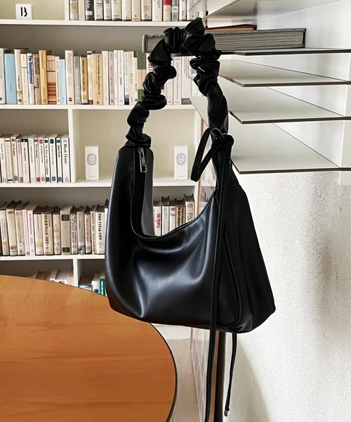 「by muni:r」 ハンドバッグ ONE SIZE ブラック レディース_画像3