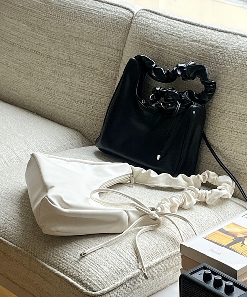 「by muni:r」 ハンドバッグ ONE SIZE ブラック レディース_画像9