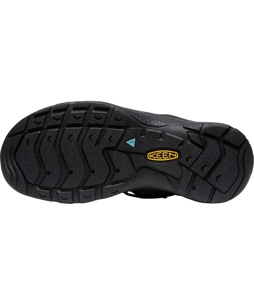 「KEEN」 フラットサンダル 24cm ブラック レディース