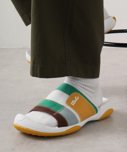 「Re:getA」 サンダル 6 イエロー メンズ_画像8