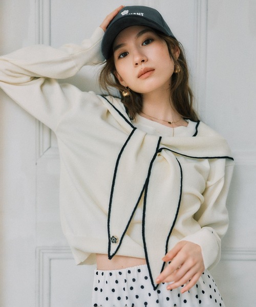 マリークワント セーラー服ニット MARY QUANT（マリークヮント） ニット セーター マリークワント 「MARY