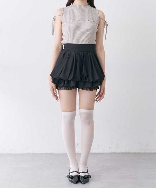 「Belle Charme」 ノースリーブニット FREE ピンク レディース_画像6