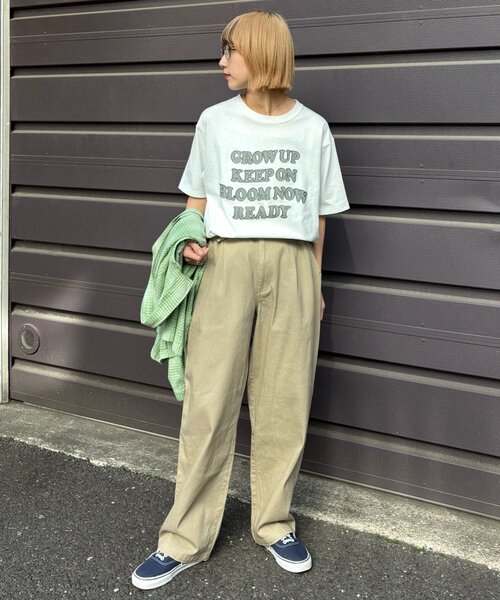 「CIAOPANIC TYPY」 チノパンツ MEDIUM チャコールグレー メンズ_画像5