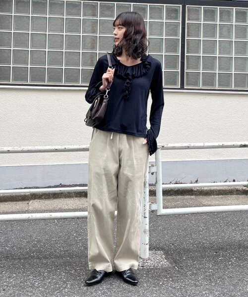 「CIAOPANIC TYPY」 チノパンツ MEDIUM チャコールグレー メンズ_画像6