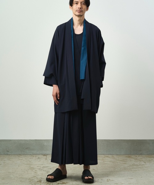 和ROBE Trove 羽織り　ジャケット　ノーカラー　袴　甚平　黒　2 111009727_b_13_500.jpg