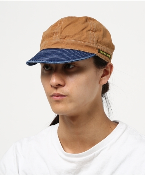 pois ポワ　check cap green　キャップ 新品未使用 pois ポワ キャップ チェック グリーン - メルカリ