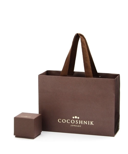 COCOSHNIK（ココシュニック） 指輪 リング K10ダイヤモンド 馬蹄