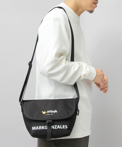 【24SS NEW】Off-White_men / ロゴプリント ショルダーバッグ Off-White Men's Hard Core Logo Sling Crossbody Bag | Neiman