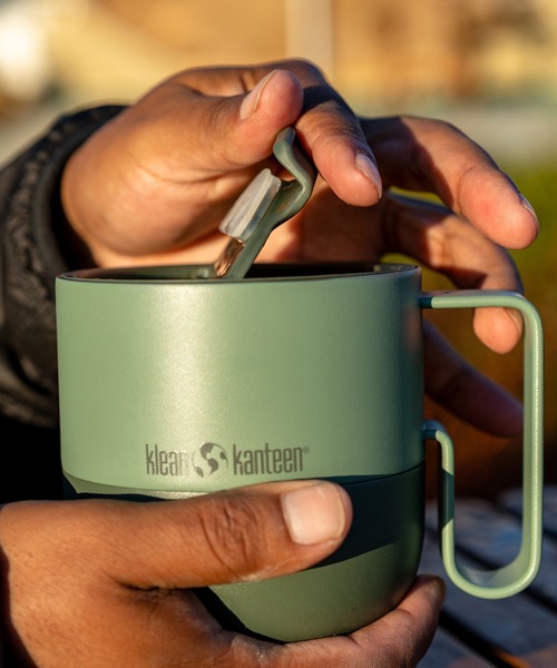 Klean Kanteen ステンレス製マグカップとボトル、タンブラーセット クリーンカンティーン ライズ マグ 14oz 保冷保温 マグカップ