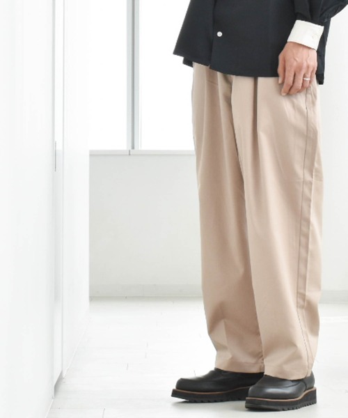 mamama.o様ホワイトm翌日 セール】【apres jour clair】ウエストデザインカーブパンツ（その他