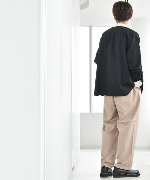 パンツ TRワイドテーパードパンツ レディース メンズ : ZOZOTOWN Yahoo