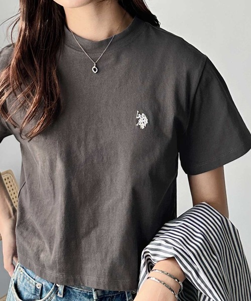 ■即発送■ 新品 UTAA ユタ レディース ポロシャツ トップス 半袖 U.S. POLO ASSN.（ユーエスポロアッスン） tシャツ 半袖 GeeRA別注「新