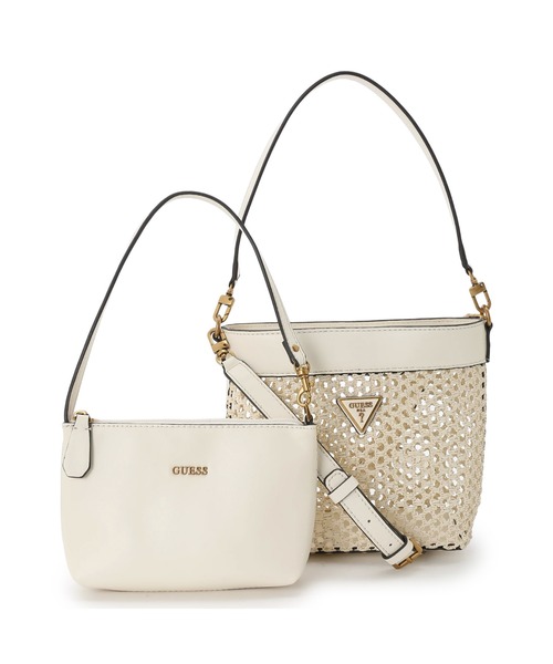 GUESS ショルダーバッグ バケット SILVYE Bucket ショルダーバッグ | GUESS(ゲス) JAPAN 公式