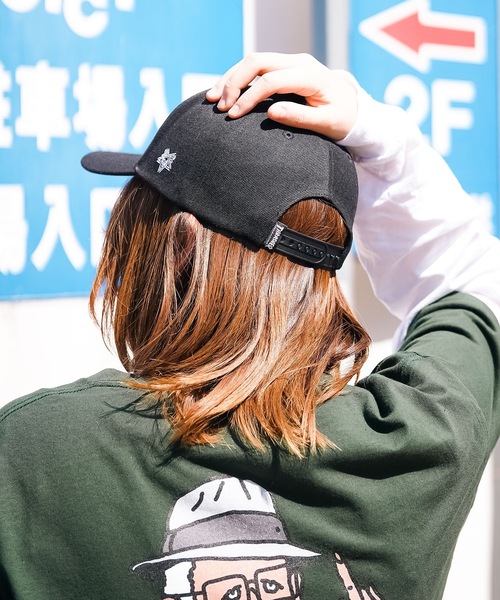 THRASHER（スラッシャー） キャップ 帽子 SANSKRIT BOX SnapBack CAP