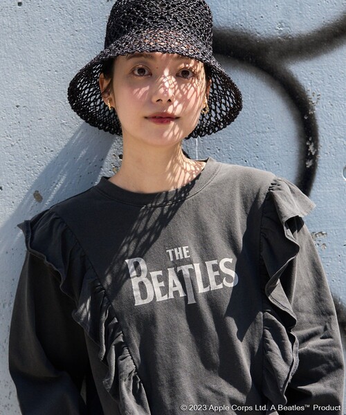 tシャツ Tシャツ レディース THE BEATLES フリルロンＴ/ザ・ビートルズフリルロンＴ｜zozo｜04