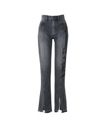 HYSTERIC GLAMOUR センタースリットデニムパンツ HYSTERIC GLAMOUR（ヒステリックグラマー） ジーンズ デニム デニム