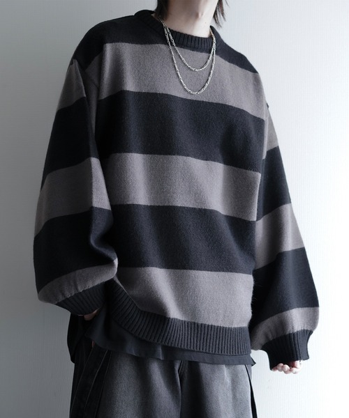 激レア　KNIT GANG COUNCIL 'PIL' KNIT BLOUSON Sync. ブルゾン アウター KNIT GANG COUNCIL ”New Order”KNIT