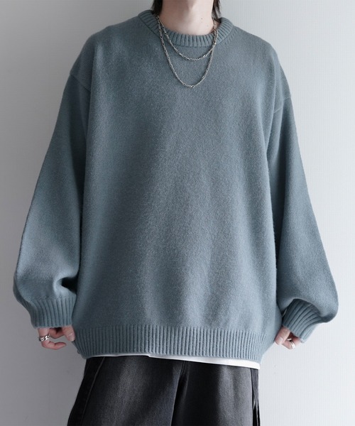 新品正規品カシミヤ100%【rough&swell/XL】セーター　ニット 新品正規品カシミヤ100%【rough&swell/XL】セーター ニット