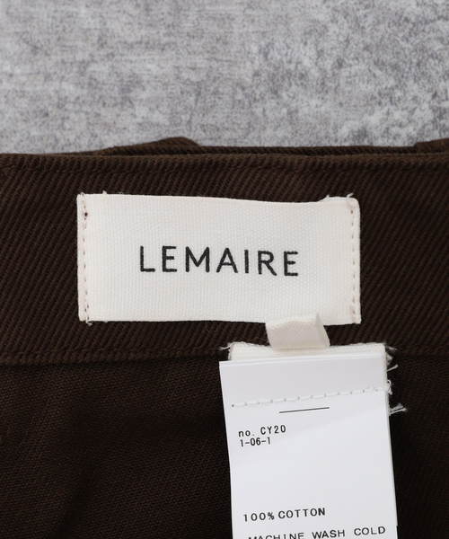 デニム・ジーパン Lemaire Wide-Leg Cotton Trousers With High Waist LEMAIRE - LEMAIRE ルメール デニムパンツ M 紺 【古着】【中古