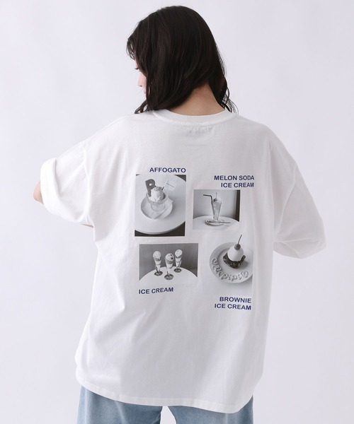 repipi armario（レピピアルマリオ） tシャツ 「BIG BABY ICE CREAM