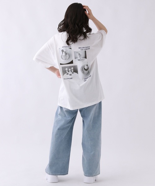 repipi armario（レピピアルマリオ） tシャツ 「BIG BABY ICE CREAM