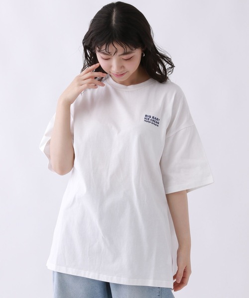 repipi armario（レピピアルマリオ） tシャツ 「BIG BABY ICE CREAM