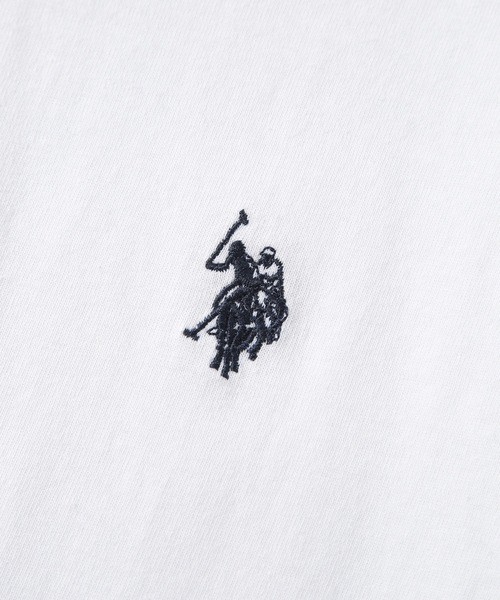 全6色 U.S. POLO ASSN. ポニー刺繍 クラシック コットン Tシャツ U.S. POLO ASSN. tシャツ 「U.S. ASSN.」ワンポイントクラシカル