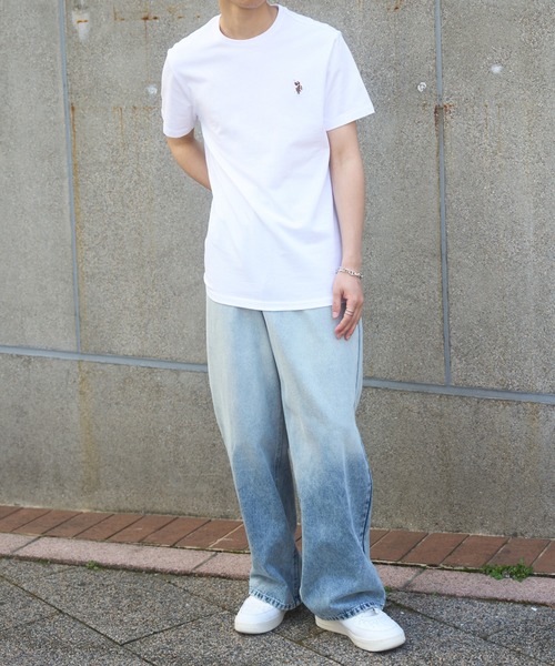 全6色 U.S. POLO ASSN. ポニー刺繍 クラシック コットン Tシャツ U.S. POLO ASSN. tシャツ 「U.S. ASSN.」ワンポイントクラシカル