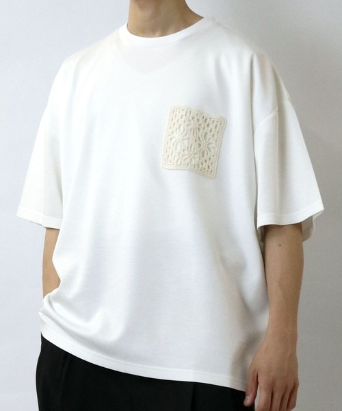 Starting Over（スターティング オーバー） tシャツ crochet pocket
