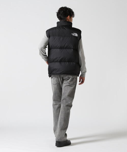 ノースフェイス ダウンベスト 超美品 ND92338 THE NORTH FACE ノースフェイス ダウンベスト メンズ ヌプシ